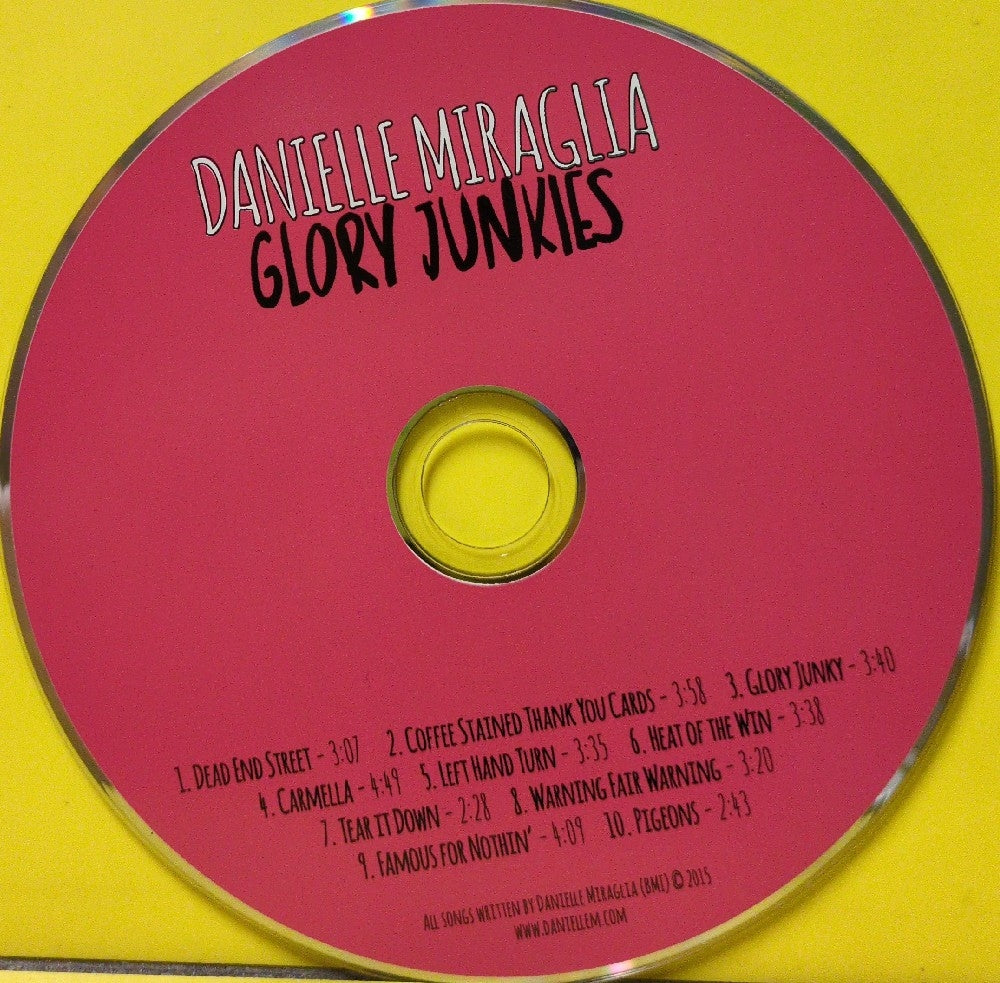 Danielle Miraglia - Glory Junkies - 2015 - Used - EX - CDs