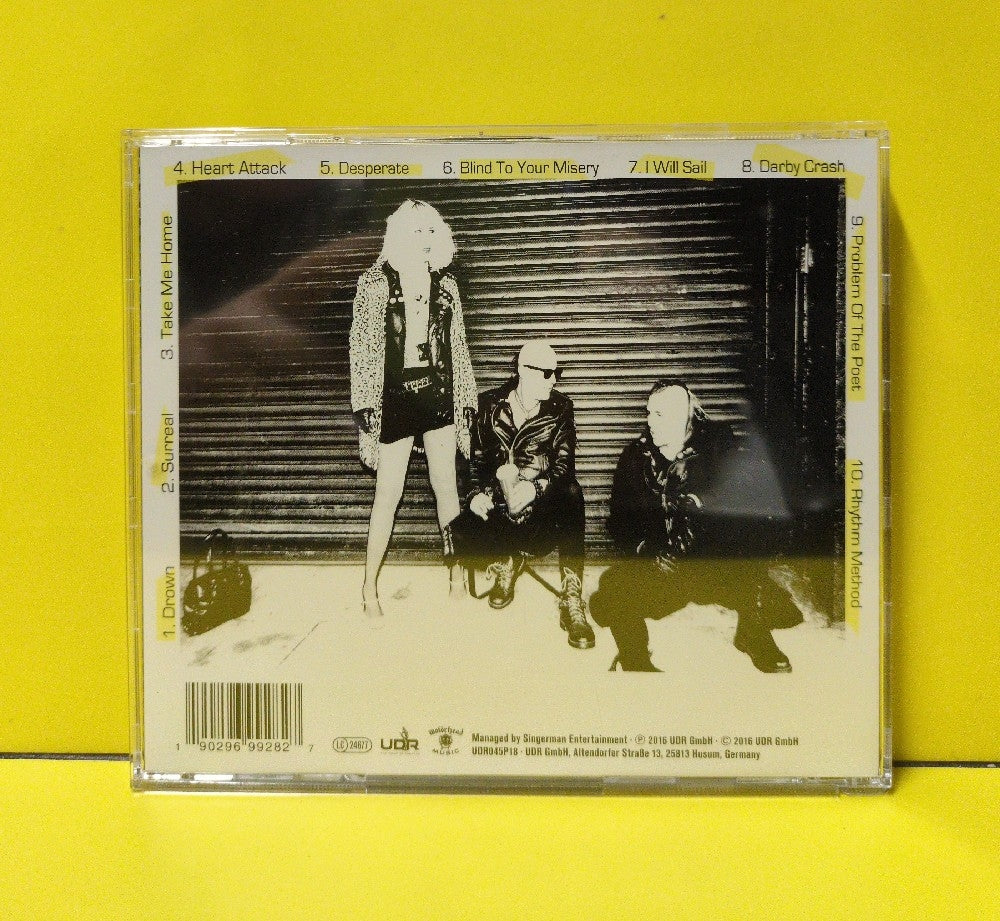 Barb Wire Dolls - Desperate - 2016 - UDR045P18 - Used - EX - CDs - Germany Import