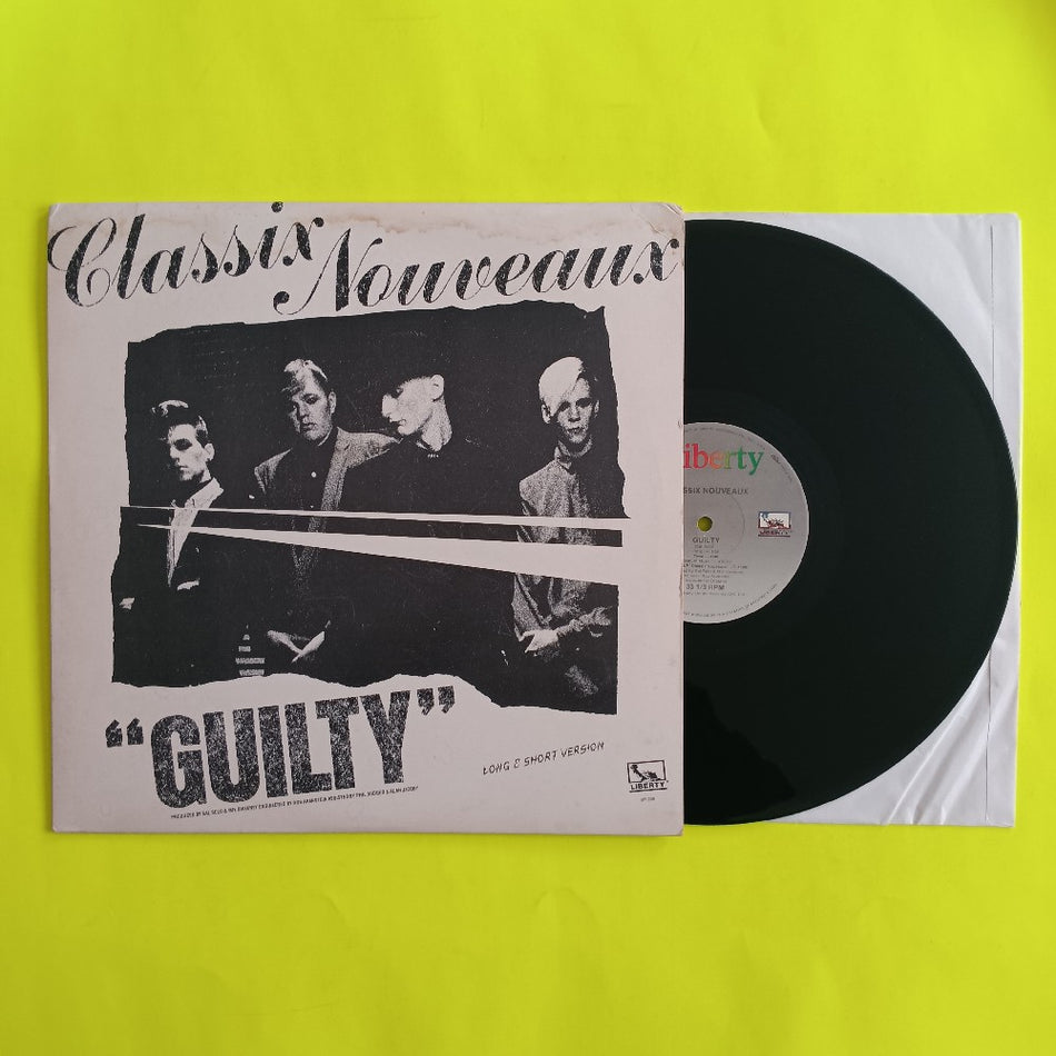 Classix Nouveaux - Guilty 12" - 1981 - SP-208 - Used - VG++ - Vinyl