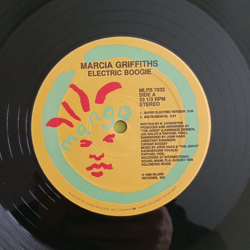 Marcia Griffiths - Electric Boogie 12" IN SHRINK - 1989 - MLPS 7832 - Used - VG++ - Vinyl