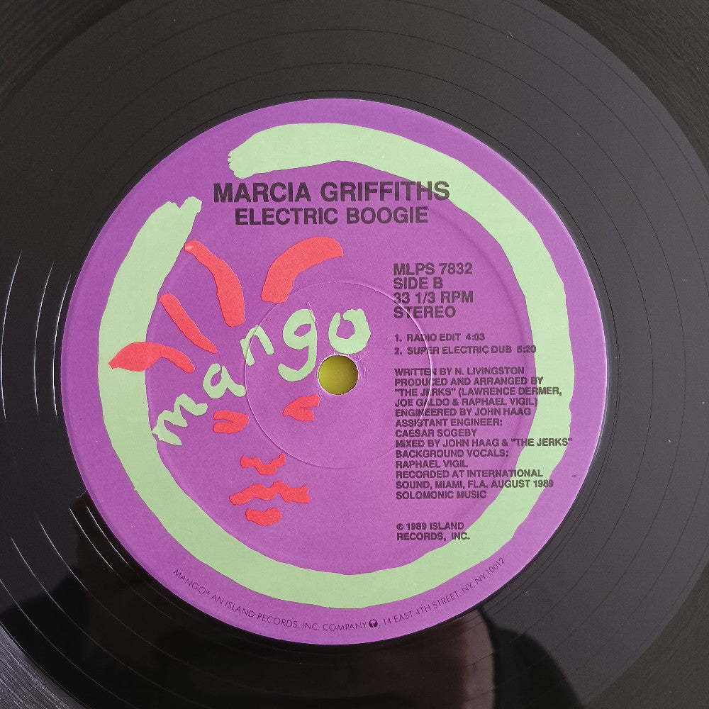 Marcia Griffiths - Electric Boogie 12" IN SHRINK - 1989 - MLPS 7832 - Used - VG++ - Vinyl
