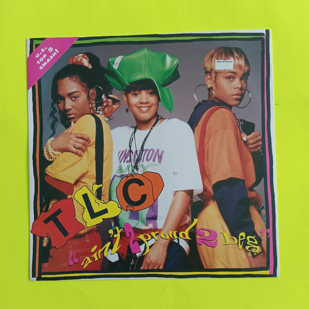TLC - Ain't 2 Proud 2 Beg 12" UK - 1992 - 615 265 - Used - VG++ - Vinyl