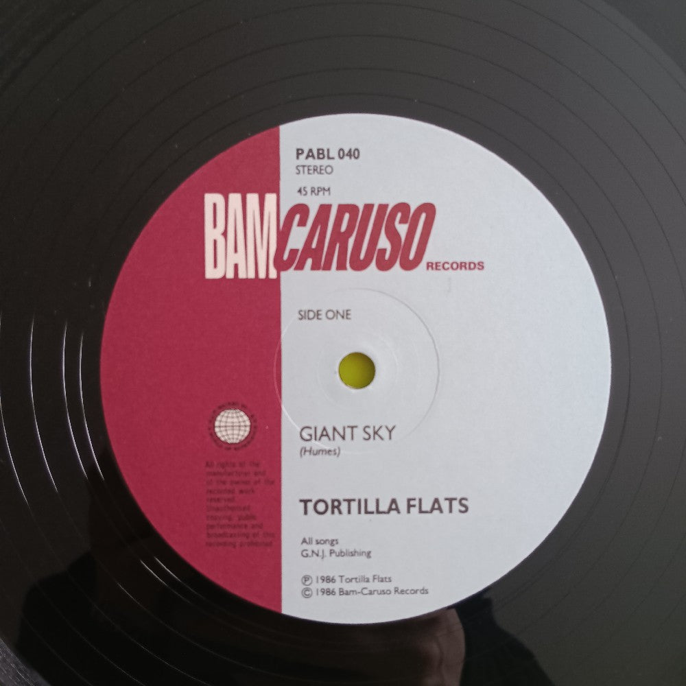 Tortilla Flats - Giant Sky 12" UK - 1986 - PABL 040 - Used - VG++ - Vinyl