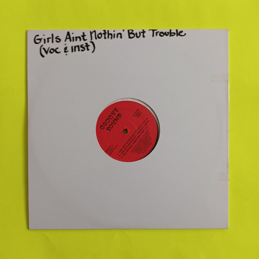 Groove Sound - The Show / Girl Ain't Nothing But Trouble 12" - GS-9131 - Used - VG++ - Vinyl