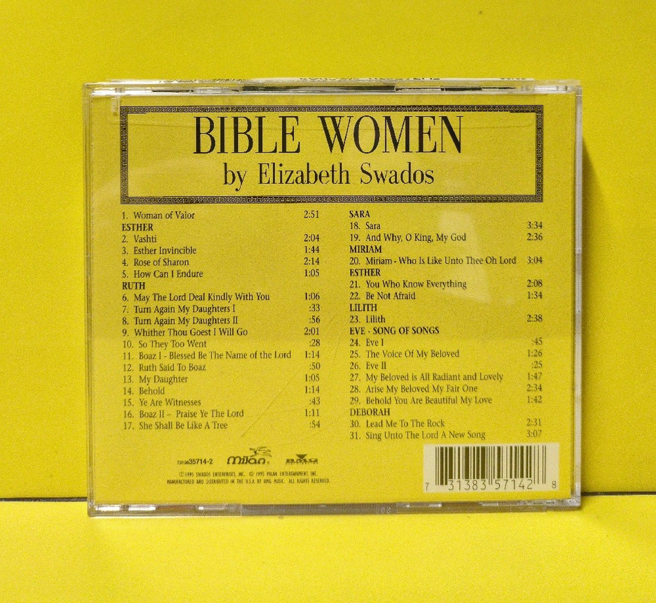 Elizabeth Swados - Bible Women - 1995 - 7313835714-2 - New - New - CDs