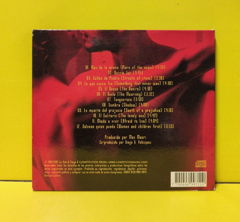 Tanghetto - Hybrid Tango - 2003 - CM-005 - Used - EX - CDs - Argentina Import