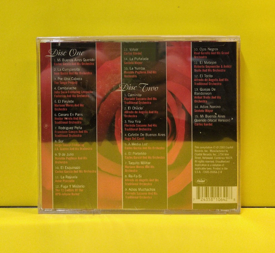 Various - The Best Tango Album In The World Ever! - 2003 - 72435-81064-2-8 - New - Sealed - CDs - 2xCD