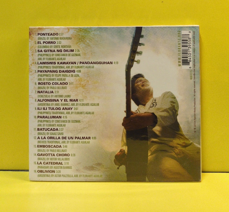Florante Aguilar - The Manila Galleon Guitar Music (Music From The Philippines And Latin America) - 2010 - NAM 8725 - New - Sealed - CDs - Digipak Case