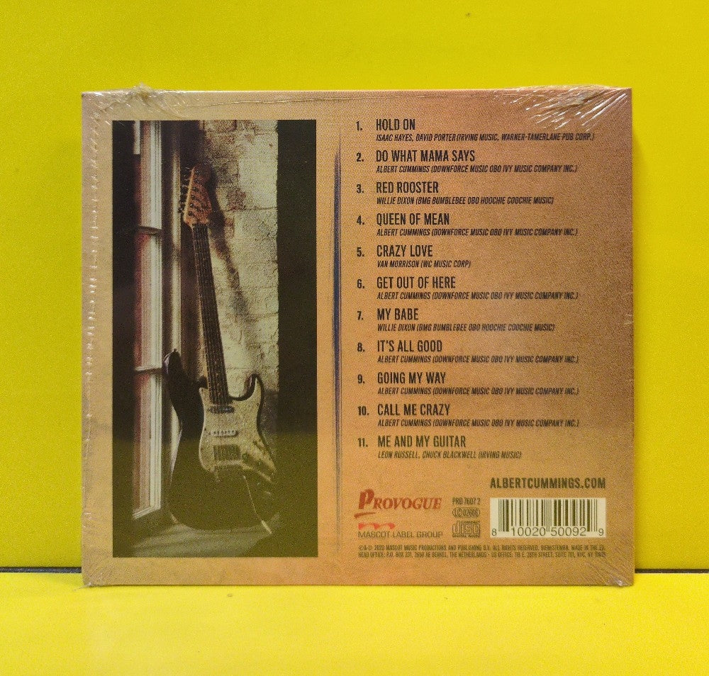 Albert Cummings - Believe - 2020 - PRD 7607 2 - New - Sealed - CDs - European Import