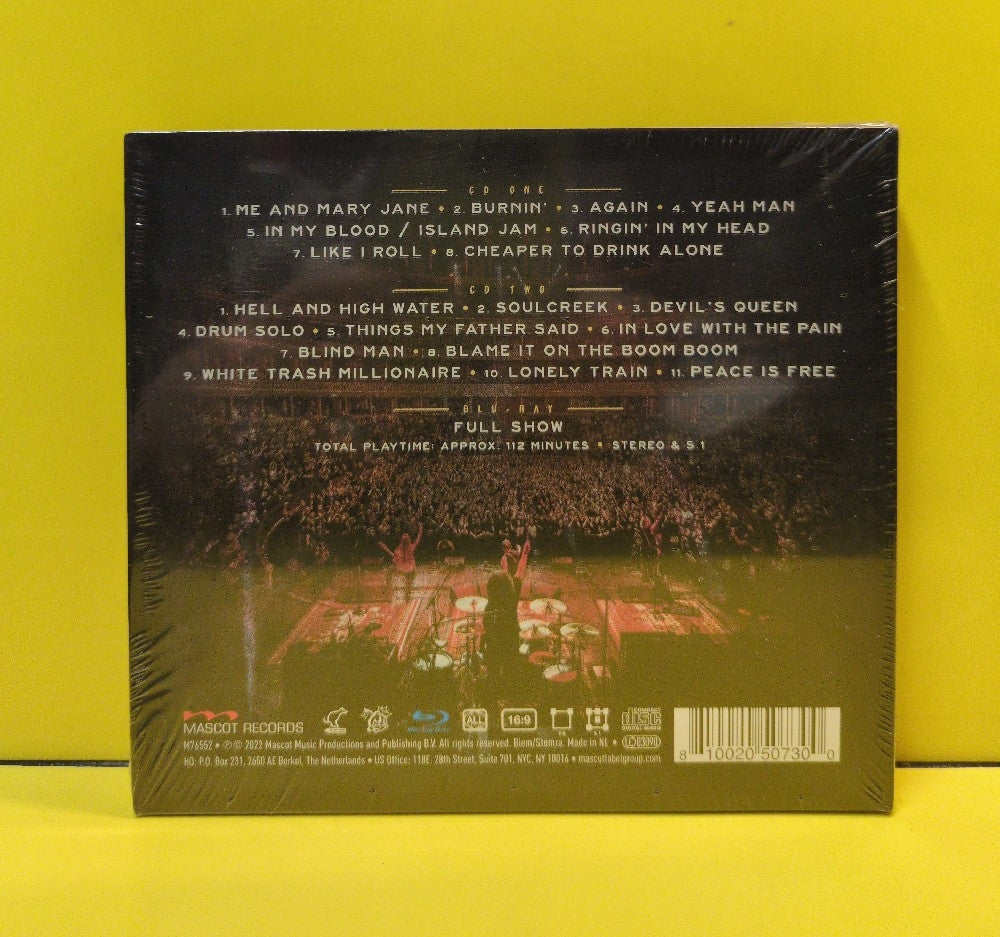 Black Stone Cherry - Live From The Royal Albert Hall... Y'All - 2022 - M 7655 2 - New - Sealed - CDs - 2xCD/1xBlu-ray Set - European Import