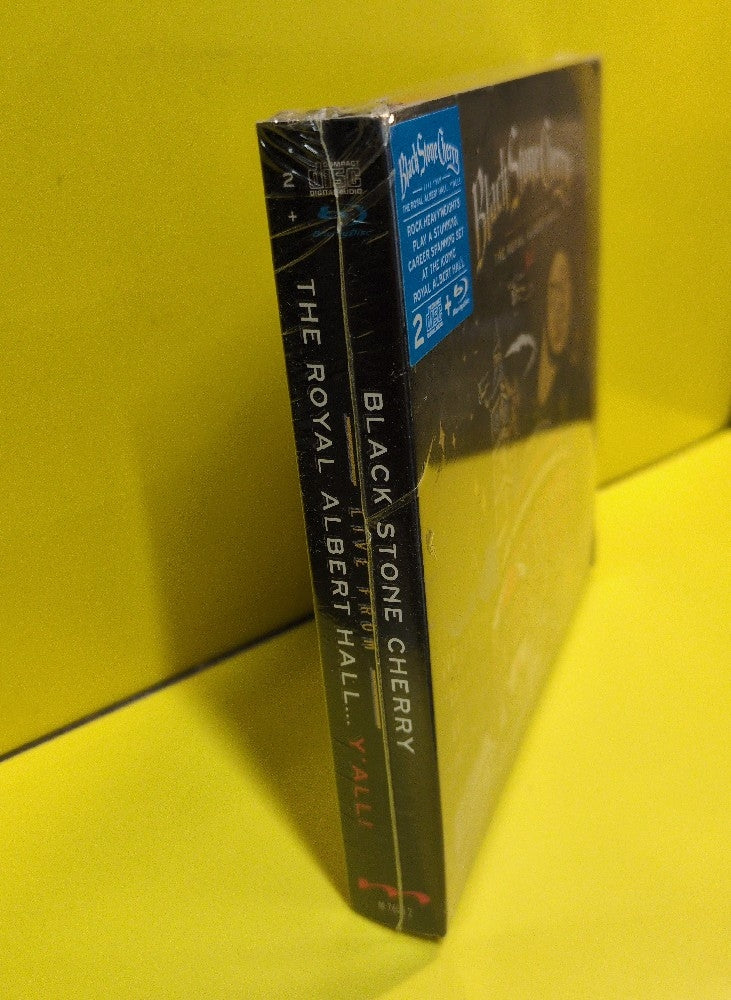 Black Stone Cherry - Live From The Royal Albert Hall... Y'All - 2022 - M 7655 2 - New - Sealed - CDs - 2xCD/1xBlu-ray Set - European Import