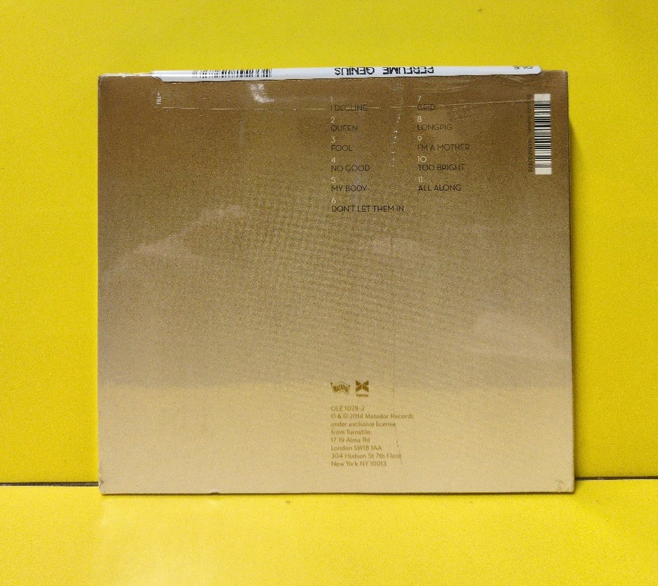 Perfume Genius - Too Bright - 2014 - OLE-1028-2 - New - Sealed - CDs - Digipak