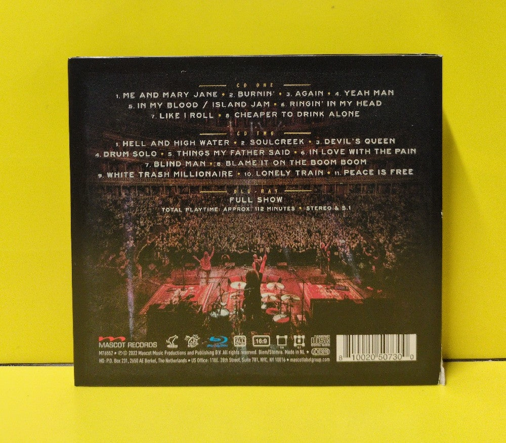 Black Stone Cherry - Live From The Royal Albert Hall... Y'All - 2022 - M 7655 2 - Used - NM - CDs - 2xCD/1xBlu-ray Set - European Import