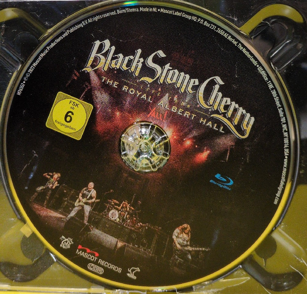 Black Stone Cherry - Live From The Royal Albert Hall... Y'All - 2022 - M 7655 2 - Used - NM - CDs - 2xCD/1xBlu-ray Set - European Import