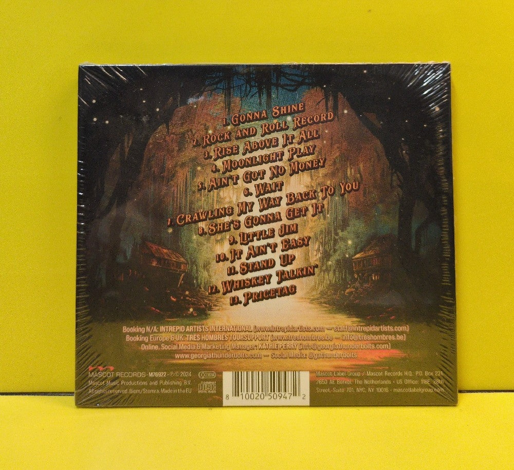 The Georgia Thunderbolts - Rise Above It All - 2024 - M76922 - New - Sealed - CDs - Netherlands Import