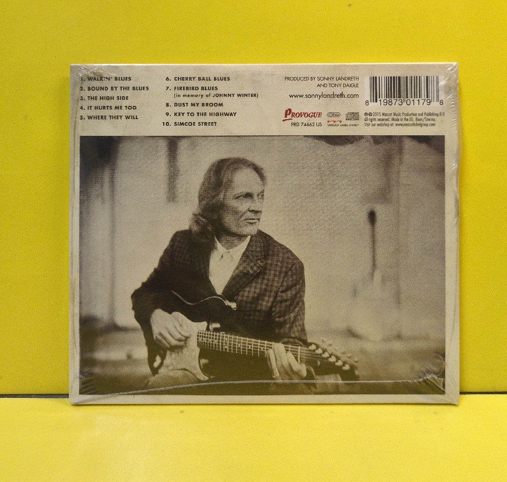 Sonny Landreth - Bound By The Blues - 2015 - PRD 74662 US - New - Sealed - CDs