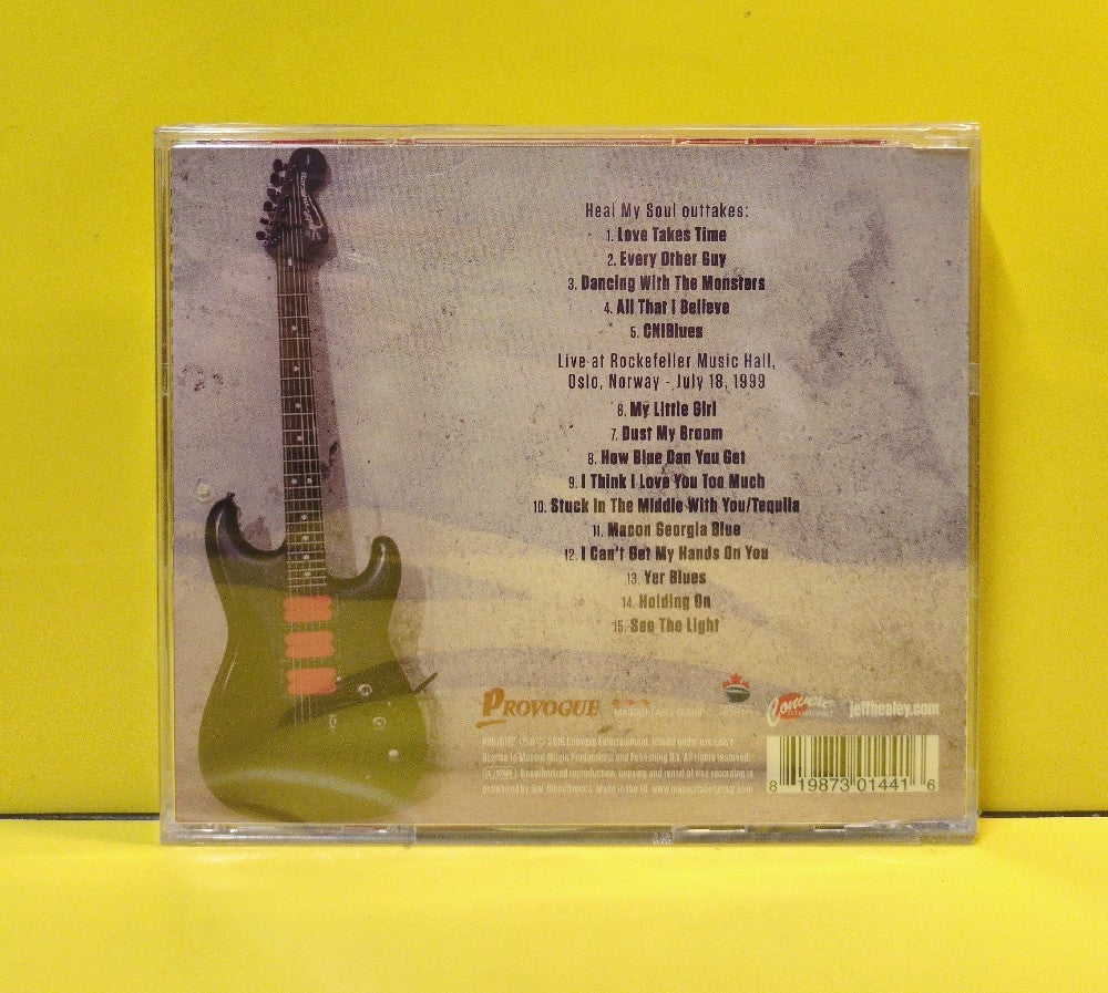 Jeff Healey - Holding On: A Heal My Soul Companion - 2016 - PRD 7517-2 - New - Sealed - CDs - European Import