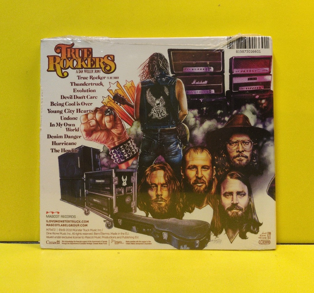 Monster Truck - True Rockers - 2018 - M75472 - New - Sealed - CDs - European Import