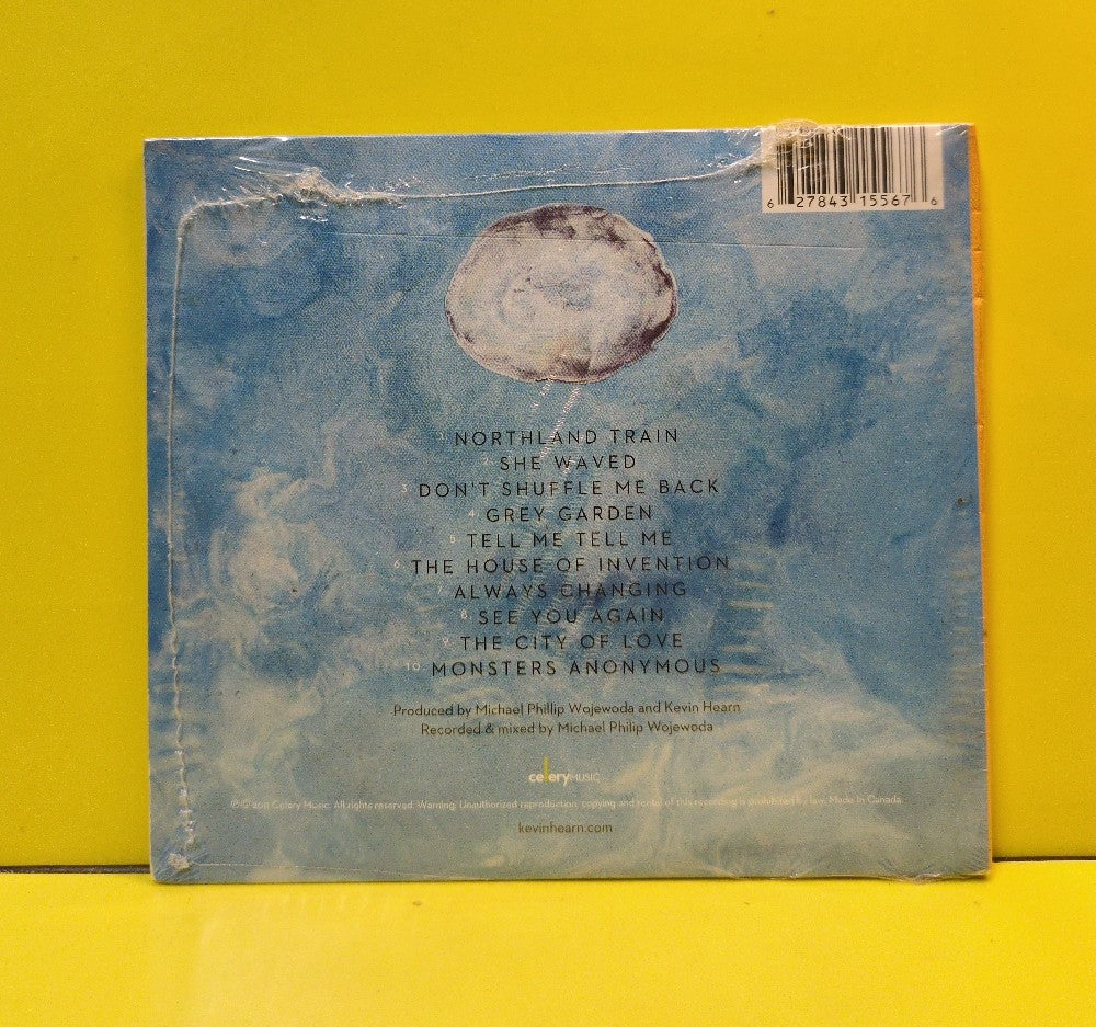 Kevin Hearn - Cloud Maintenance - 2011 - 627843155676 - New - Sealed - CDs - Canadian Import