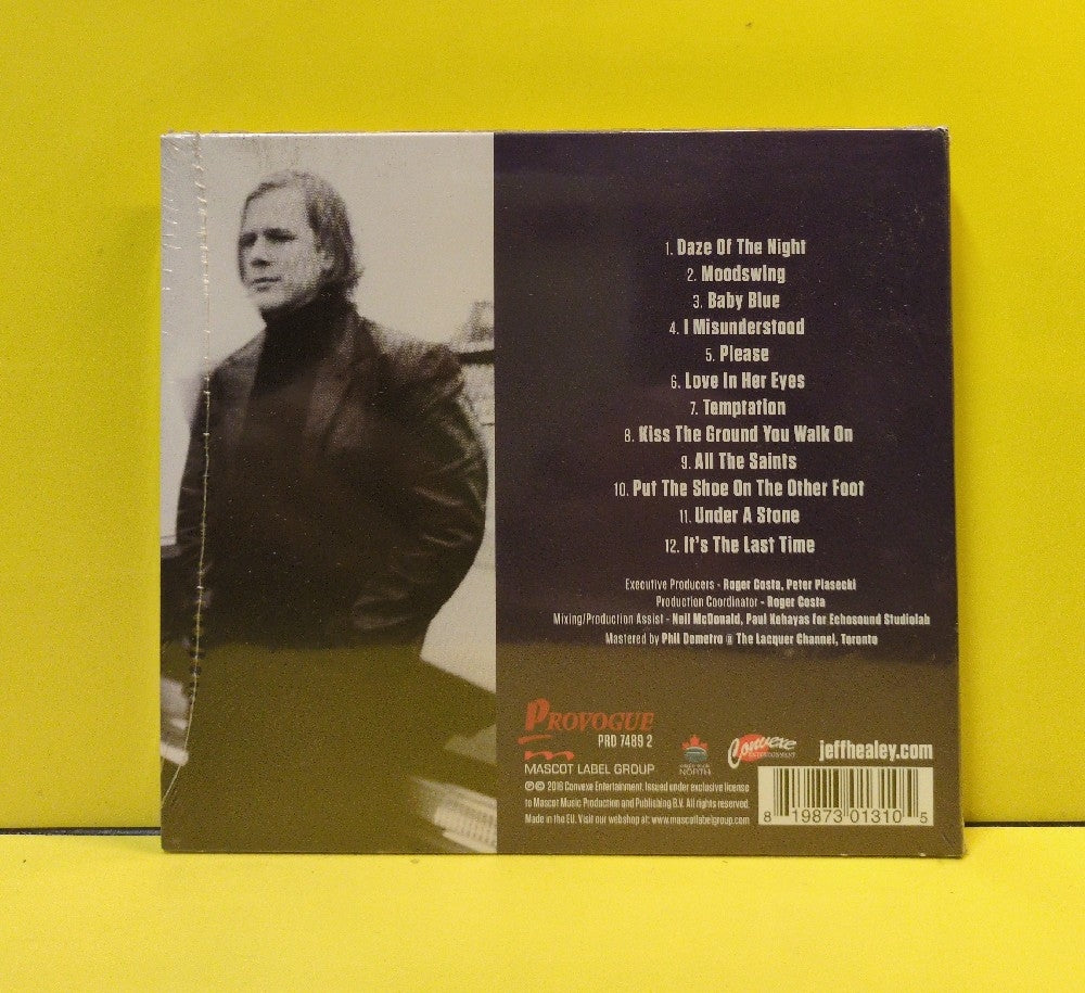 Jeff Healey - Heal My Soul - 2016 - PRD 74892 - New - Sealed - CDs - European Import