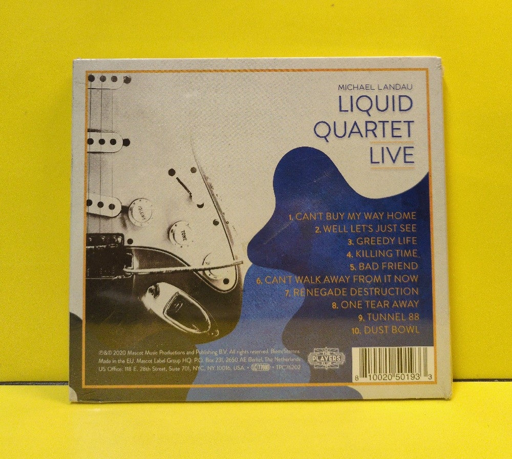 Michael Landau - Liquid Quartet Live - 2020 - TPC 7620 2 - New - Sealed - CDs - European Import