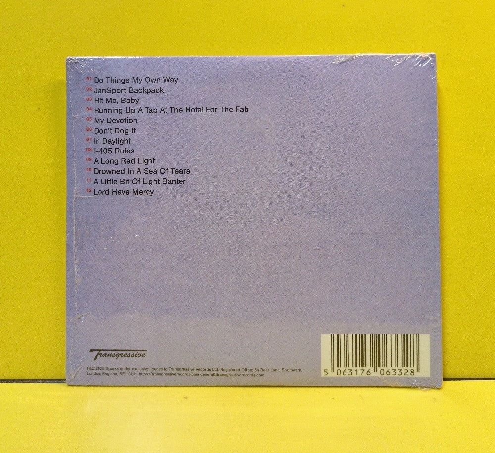 Sparks - Mad! - 2025 - TRANS850CD - New - Sealed - CDs