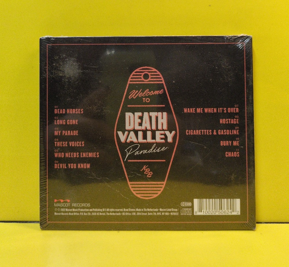 Kris Barras Band - Death Valley Paradise - 2022 - M76632 - New - Sealed - CDs - UK Import