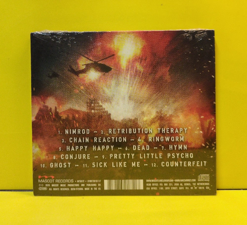 Nine Shrines - Retribution Therapy - 2019 - M75572 - New - Sealed - CDs - European Import