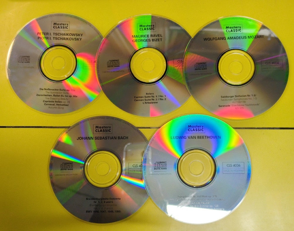 Various - The Masters Classical Collection Volume I - 3865192 - Used - EX - CDs - 5xCD Box Set - Netherlands Import