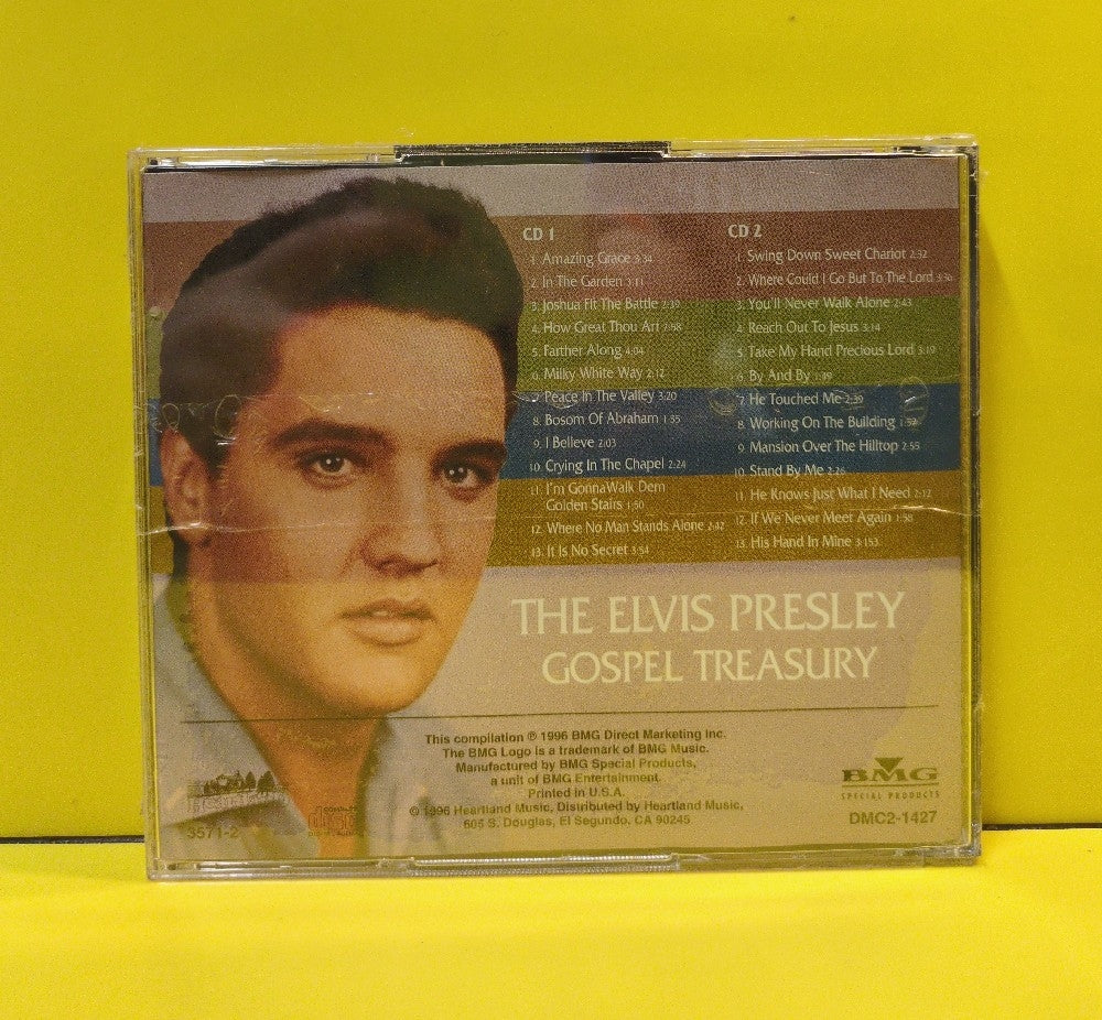 Elvis Presley - The Elvis Presley Gospel Treasury - 1996 - DMC2-1427 / 3571-2 - New - Sealed - CDs - 2xCD