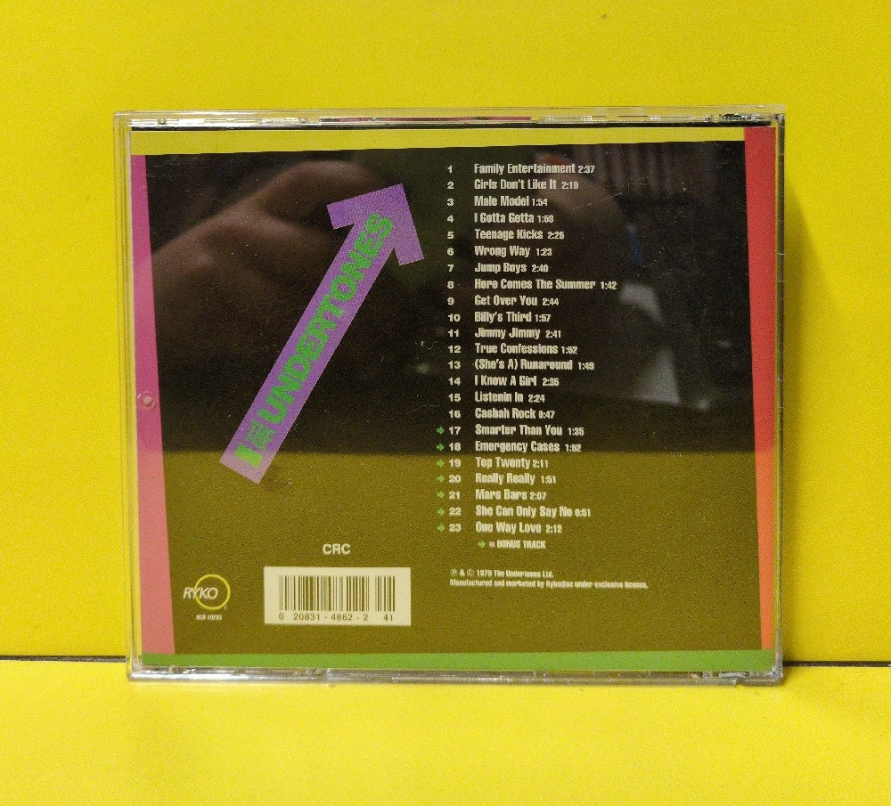 The Undertones - The Undertones - 1994 - RCD 10293 - Used - EX - CDs - CRC Club Edition