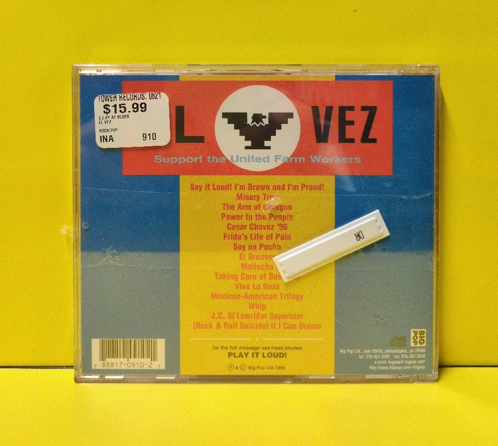 El Vez - G.I. Ay, Ay! Blues - 1996 - bp 0910-2 - New - Sealed - CDs