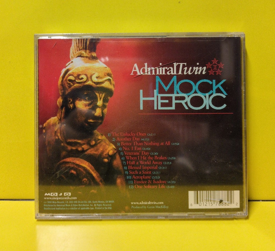 Admiral Twin - Mock Heroic - 2000 - 012 157 888-2 - New - Sealed - CDs