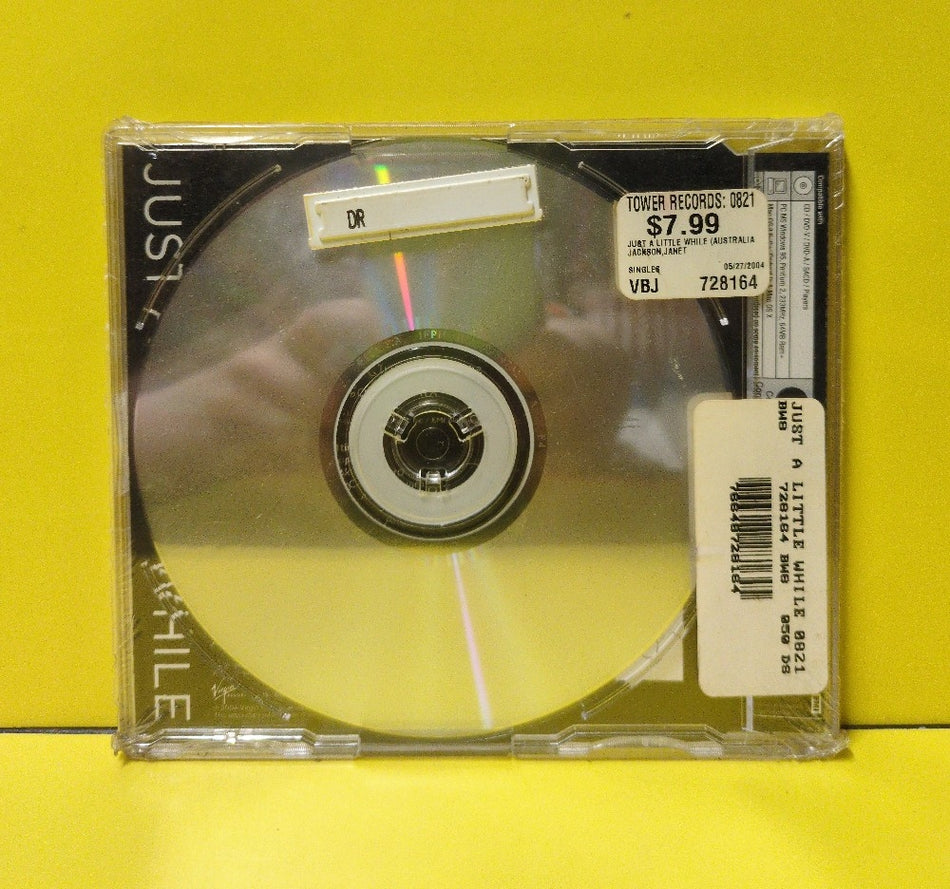 Janet Jackson - Just A Little While - 2004 - 7243 5 48473 2 5 - New - Sealed - CDs - Australasian Import