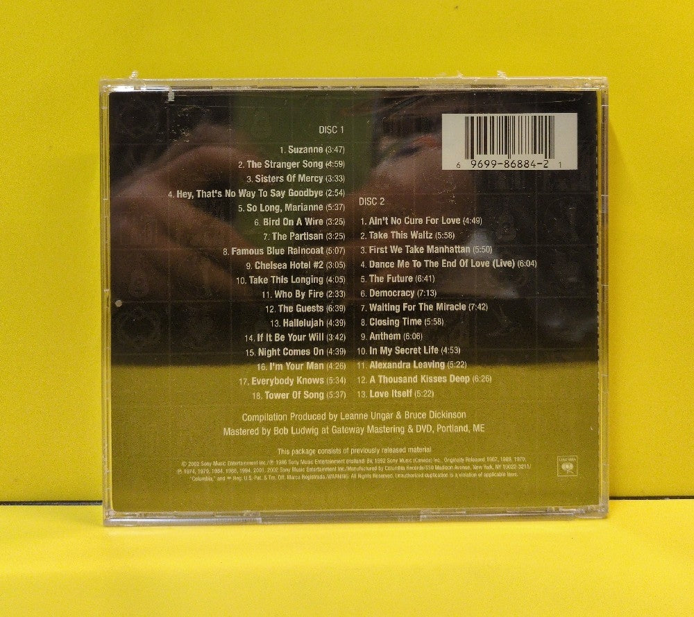 Leonard Cohen - The Essential Leonard Cohen - 2002 - C2K 86884 - New - Sealed - CDs - 2xCD - Remastered