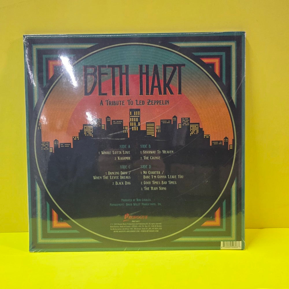Beth Hart - A Tribute To Led Zeppelin - 2022 - PRD 7659 1 - New - Sealed - Vinyl