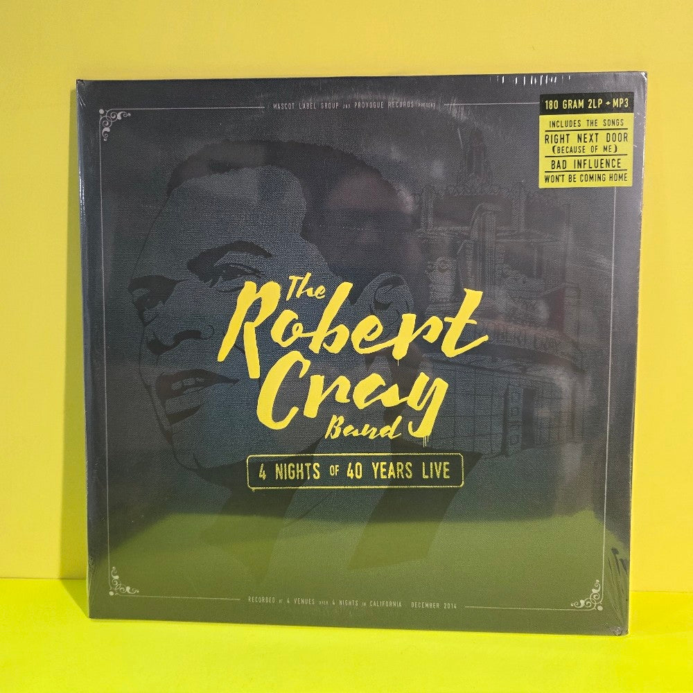 The Robert Cray Band - 4 Nights Of 40 Years Live - 2015 - PRD 74631 - New - Sealed - Vinyl