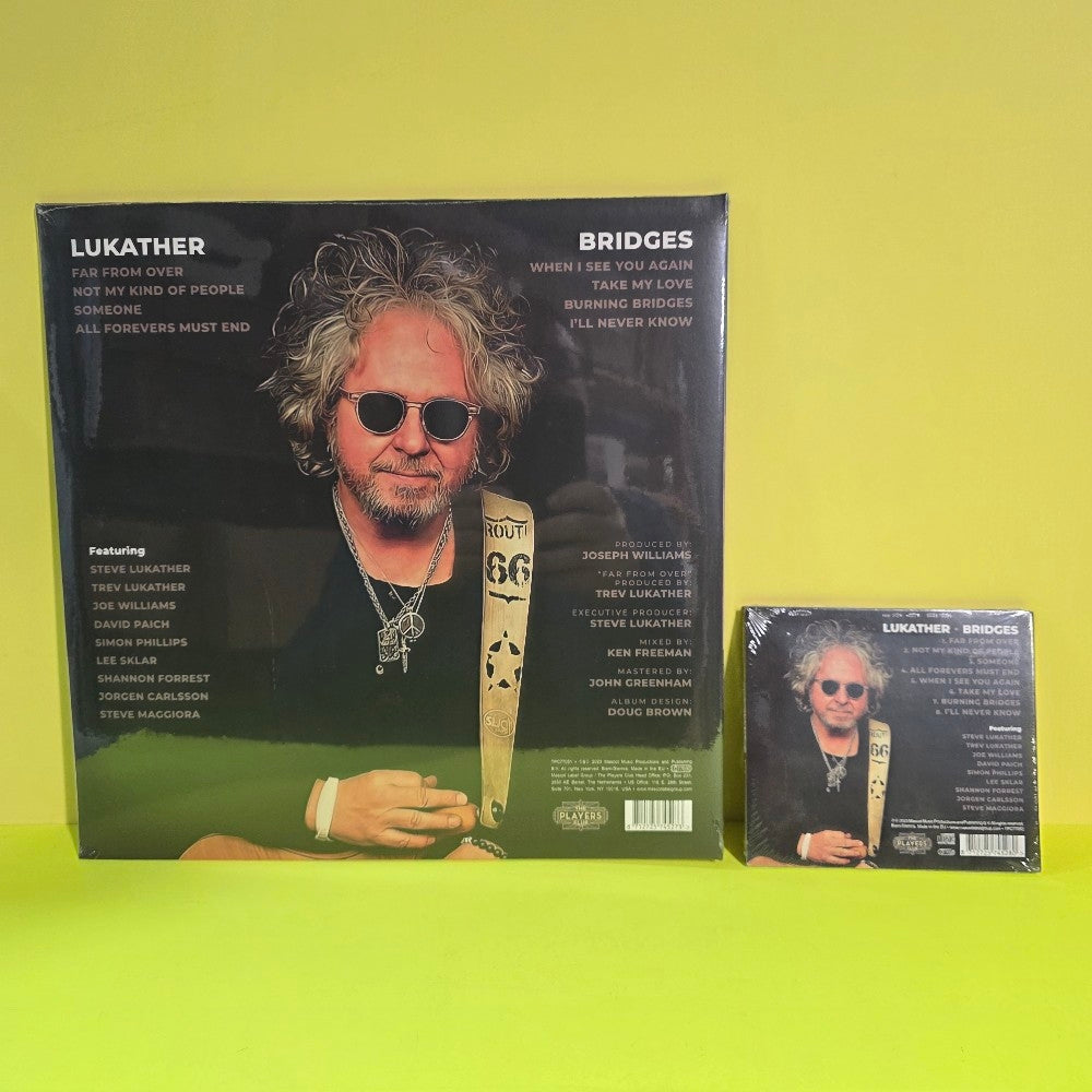Lukather - Bridges / LP + CD Lot - 2023 - TPC77051 - New - Sealed - Vinyl