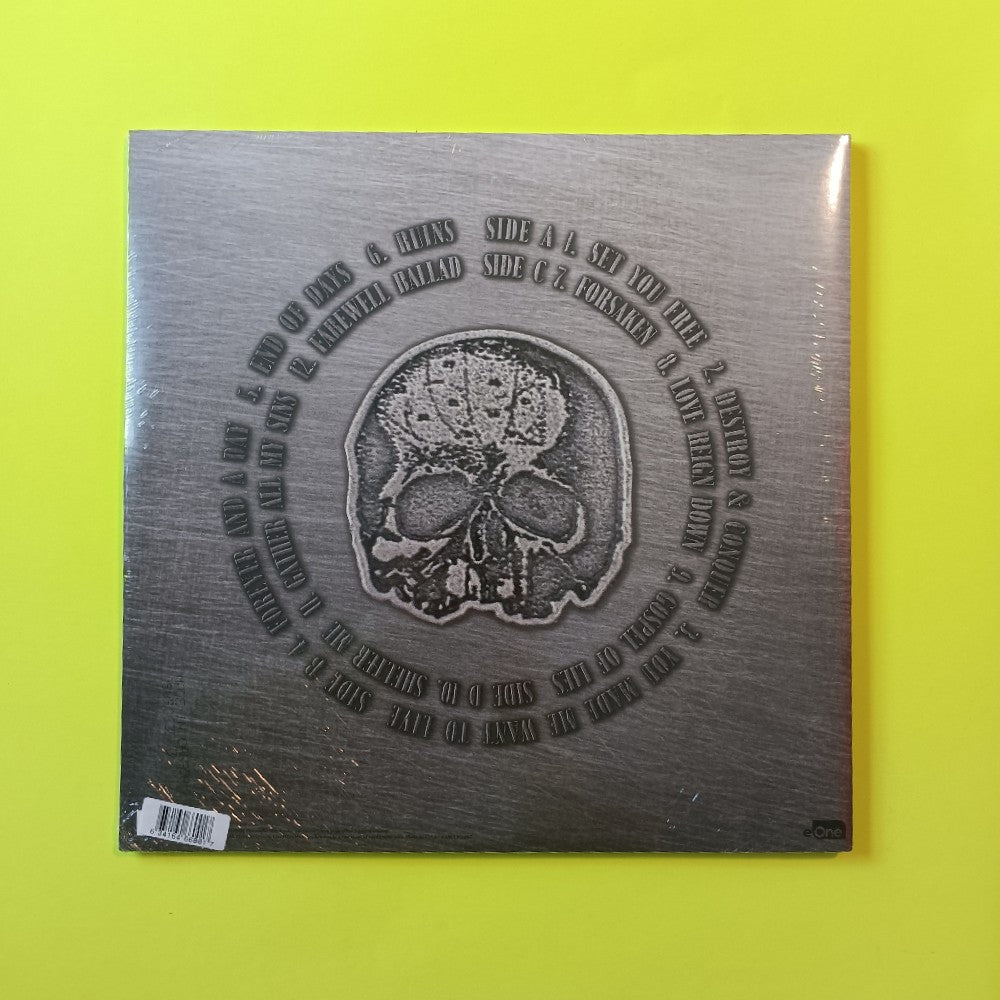 Black Label Society - Doom Crew Inc. CLEAR/GREY WHITE/BLACK ICE SPLATTER - 2021 - EOM-LP-8967 - New - Sealed - Vinyl
