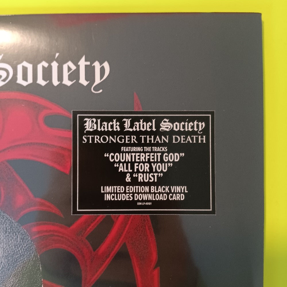 Black Label Society - Stronger Than Death - 2023 - EOM-LP-46279 - New - Sealed - Vinyl