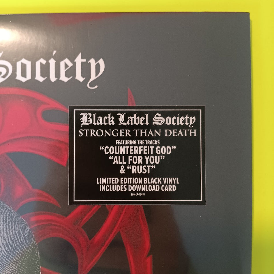 Black Label Society - Stronger Than Death - 2023 - EOM-LP-46279 - New - Sealed - Vinyl