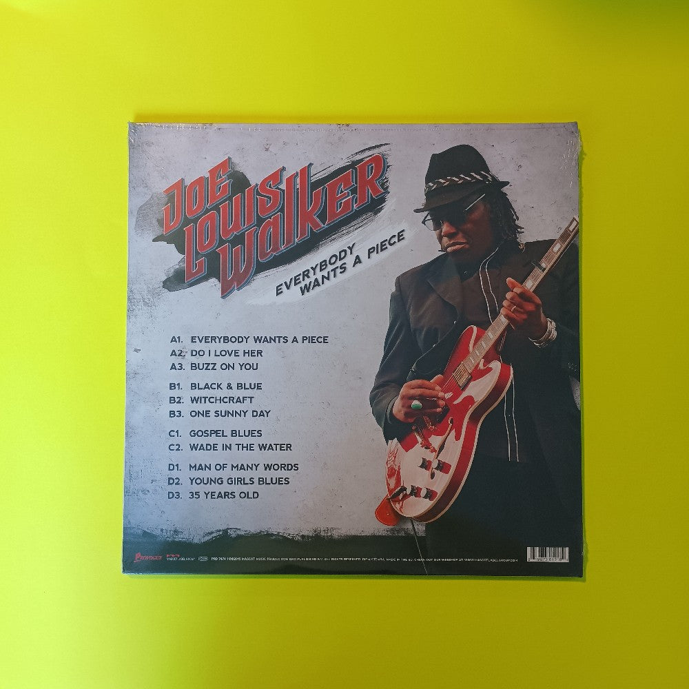 Joe Louis Walker - Everybody Wants A Piece - 2015 - PRD 7474 1 - New - Sealed - Vinyl