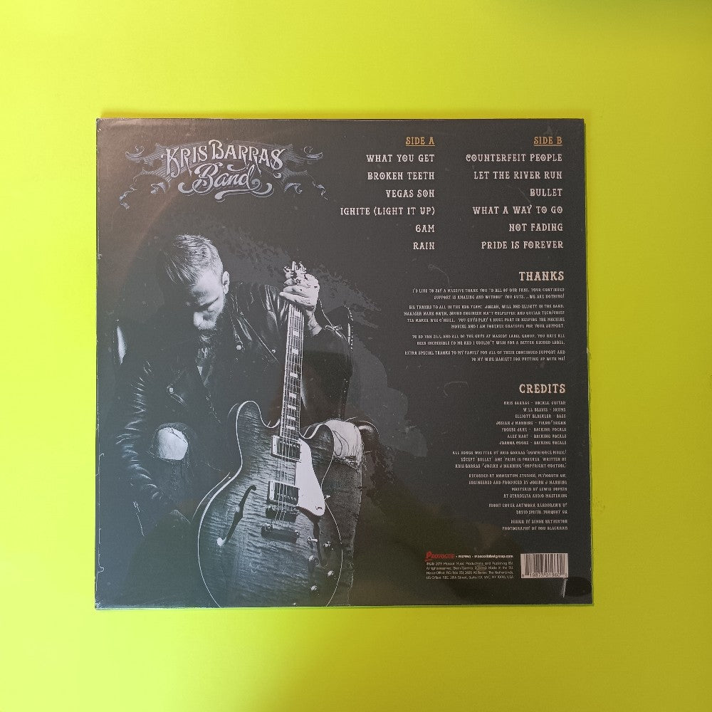 Kris Barras Band - Light It Up GOLD - 2019 - PRD 7594 1 - New - Sealed - Vinyl