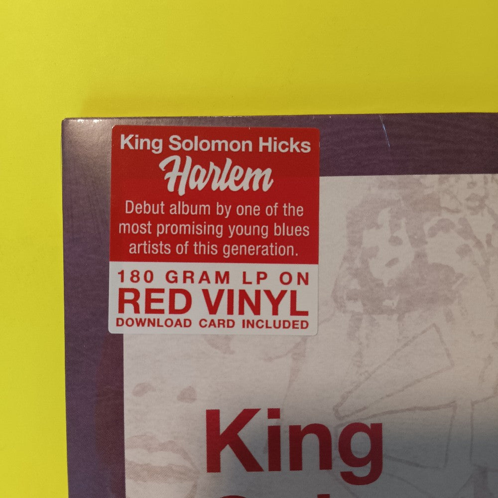 King Solomon Hicks - Harlem RED - 2020 - PRD75611 - New - Sealed - Vinyl