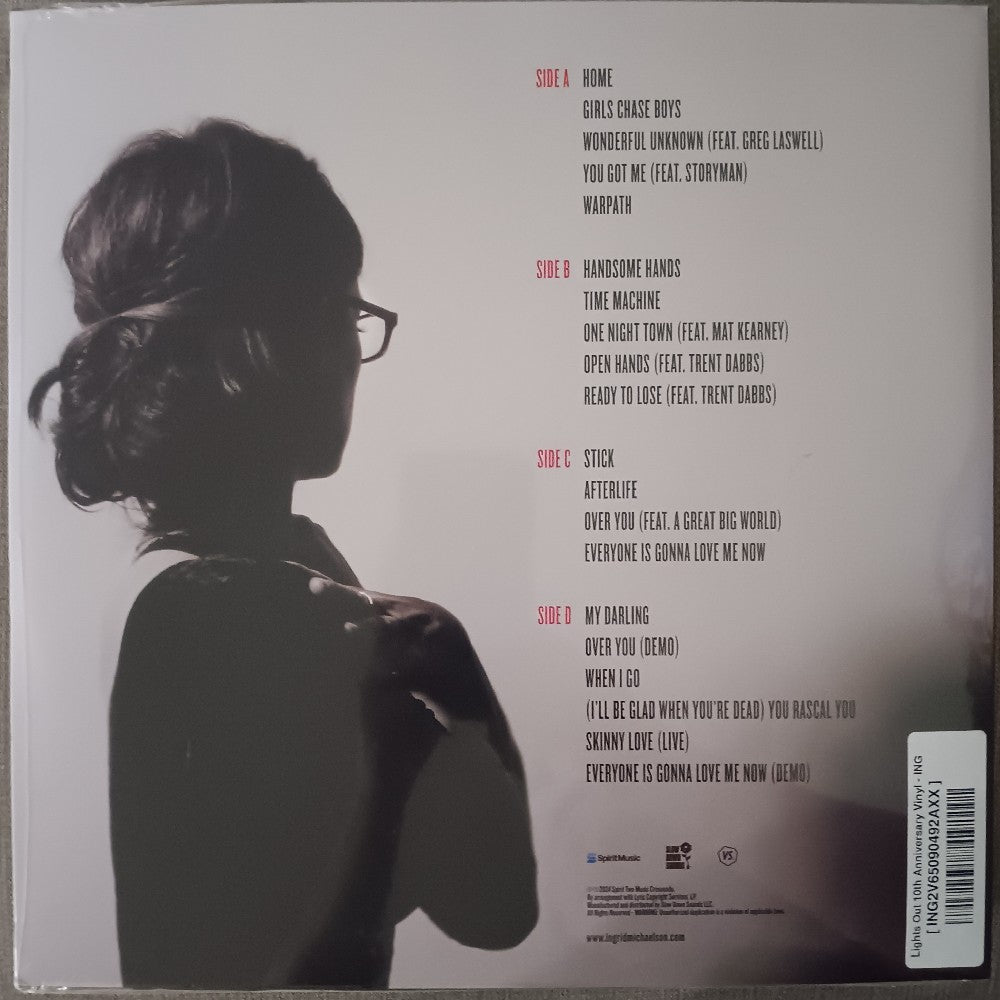 Ingrid Michaelson - Lights Out 10th Anniversary - 2024 - SMG009 - New - Sealed - Vinyl