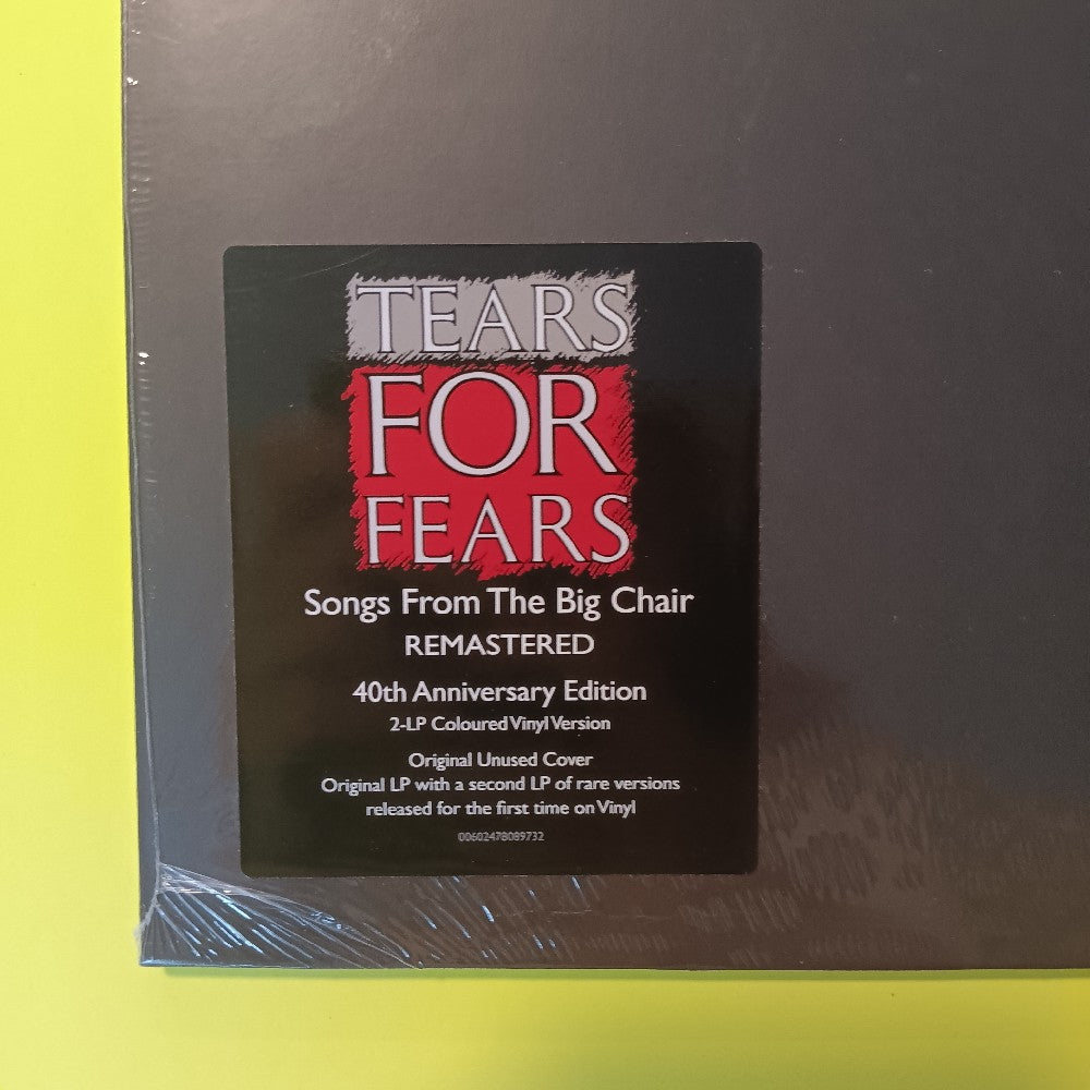 Tears For Fears - Songs From The Big Chair 40th Anniversary - 2025 - 7808973 - New - Sealed - Vinyl