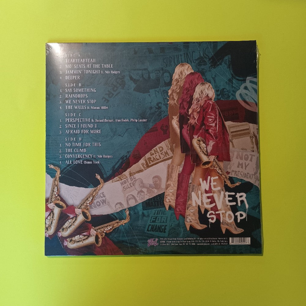 Candy Dulfer - We Never Stop RED - 2023 - TFG76571 - New - Sealed - Vinyl