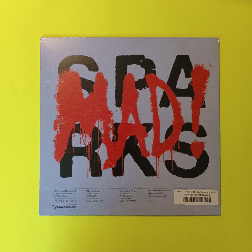 Sparks - Mad! Spotify Exclusive GREEN - 2025 - TRANS850XS - New - Sealed - Vinyl