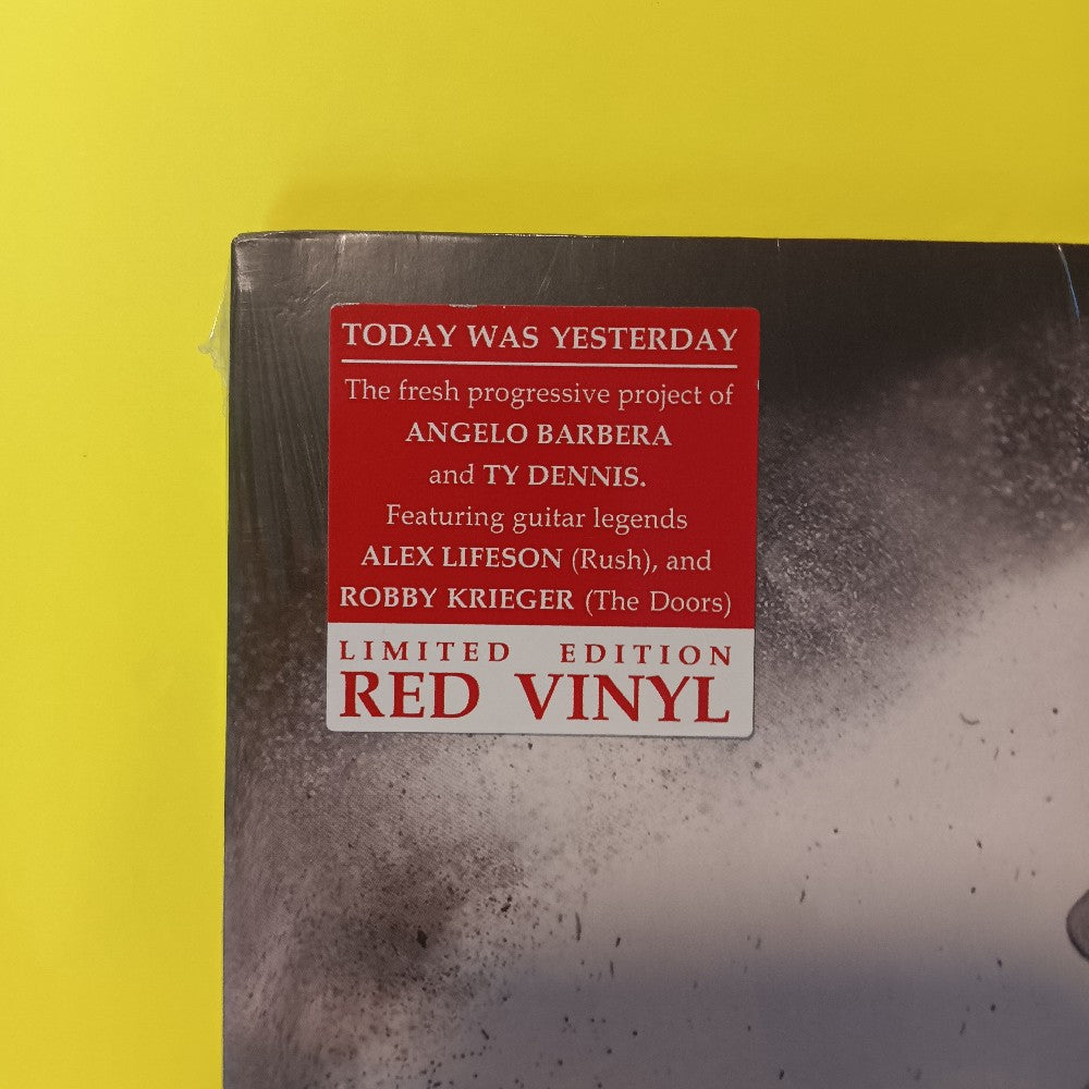 Today Was Yesterday (Angelo Barbera) - Today Was Yesterday RED - 2024 - MTR77211 - New - Sealed - Vinyl