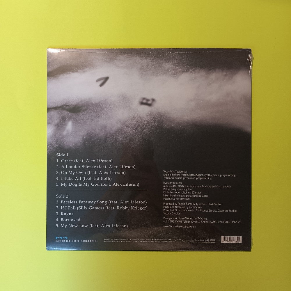 Today Was Yesterday (Angelo Barbera) - Today Was Yesterday RED - 2024 - MTR77211 - New - Sealed - Vinyl